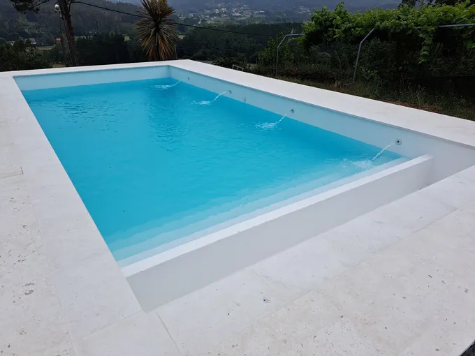 Ejecución de piscina