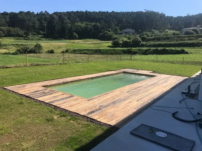Ejecución piscina nueva